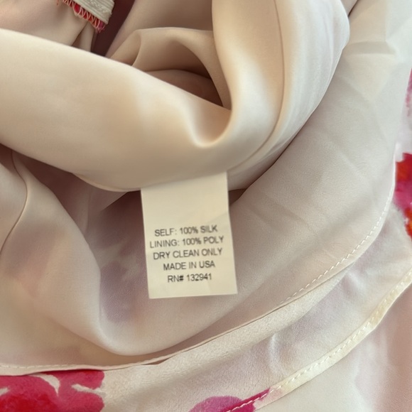 *nwt* Floral Silk Dress - Picture 8 of 8